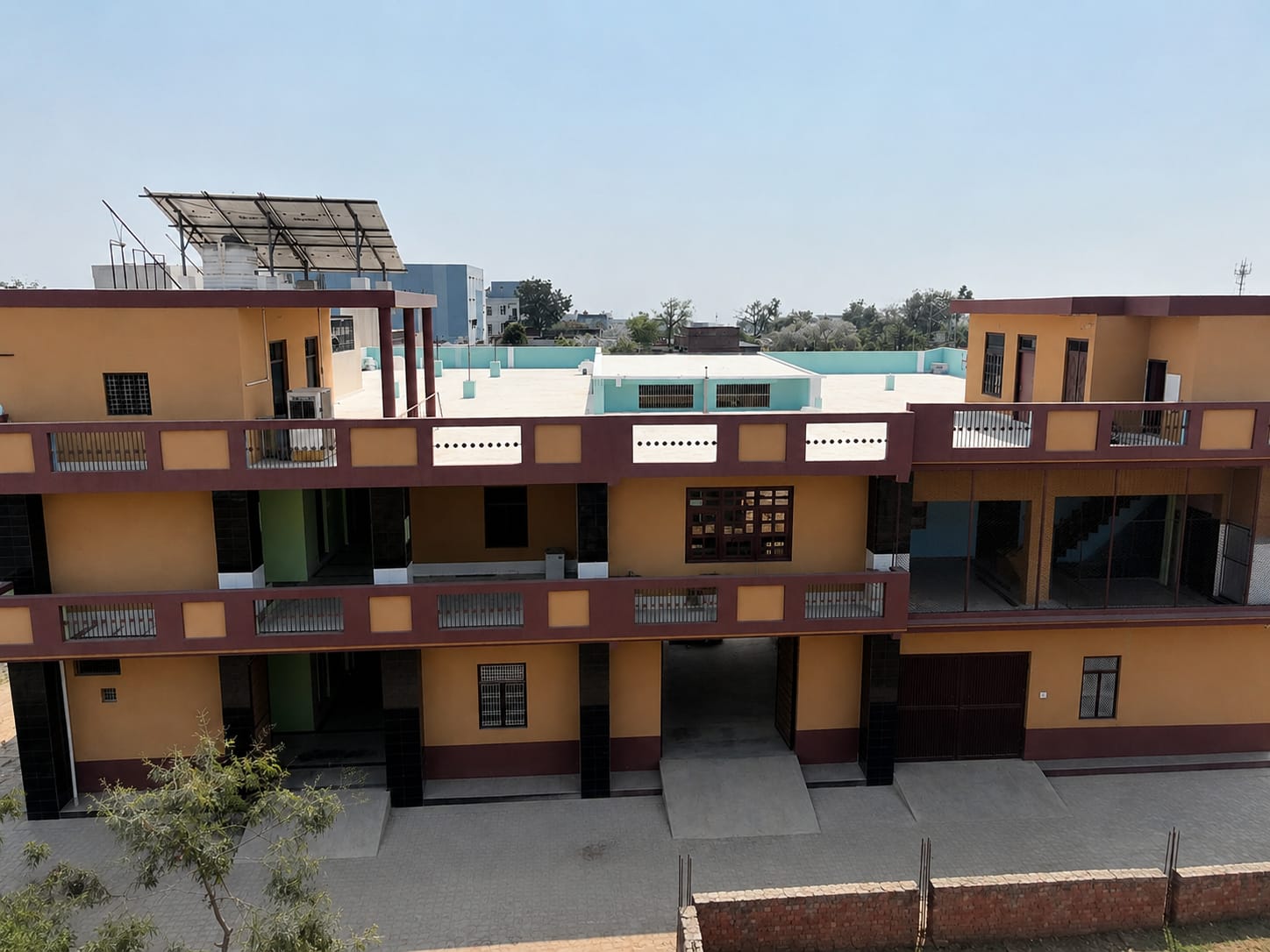 SIPNC campus building, front facade